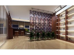 集景裝飾簽約歌倫詩化妝品公司辦公室裝修工程